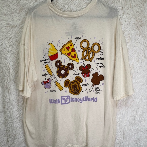 Disney Parks “The Most Magical Snacks on Earth” Tee | Lightweight | Size XL 🍿🥨 - Picture 13 of 16